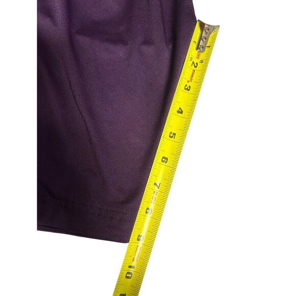 Mitre Shorts Size Large Purple Drawstring Pockets Shorts Gym Shorts School - Picture 2 of 5